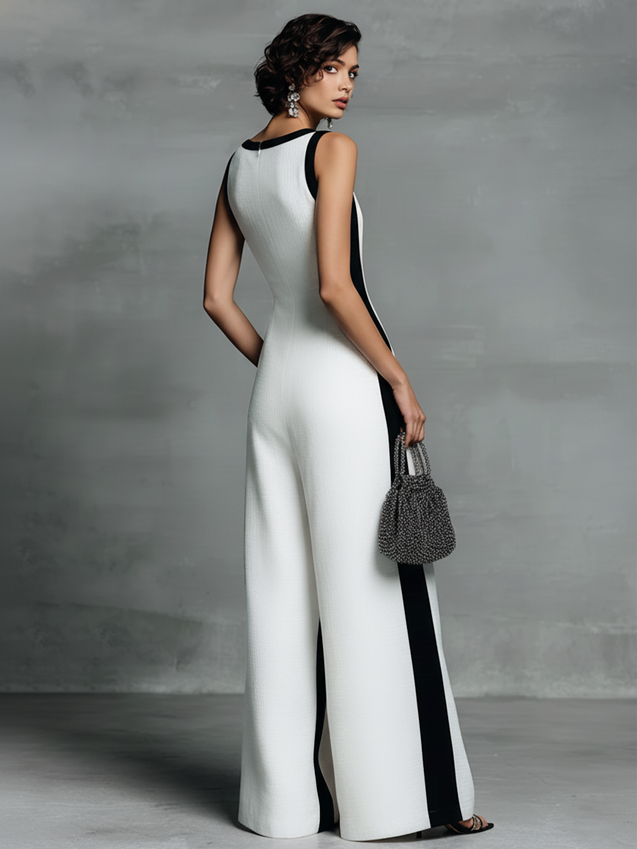 Women's Black Linen Jumpsuit – ModClo