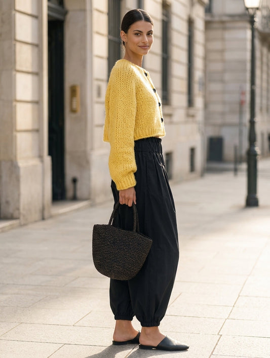 Women's Black Knit Set – ModClo