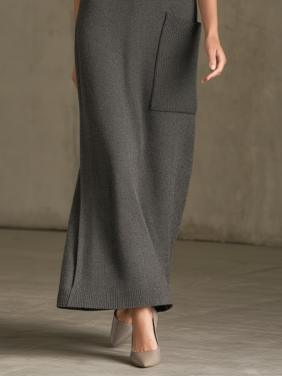 Women's Knit Sleeveless Maxi Dress – ModClo