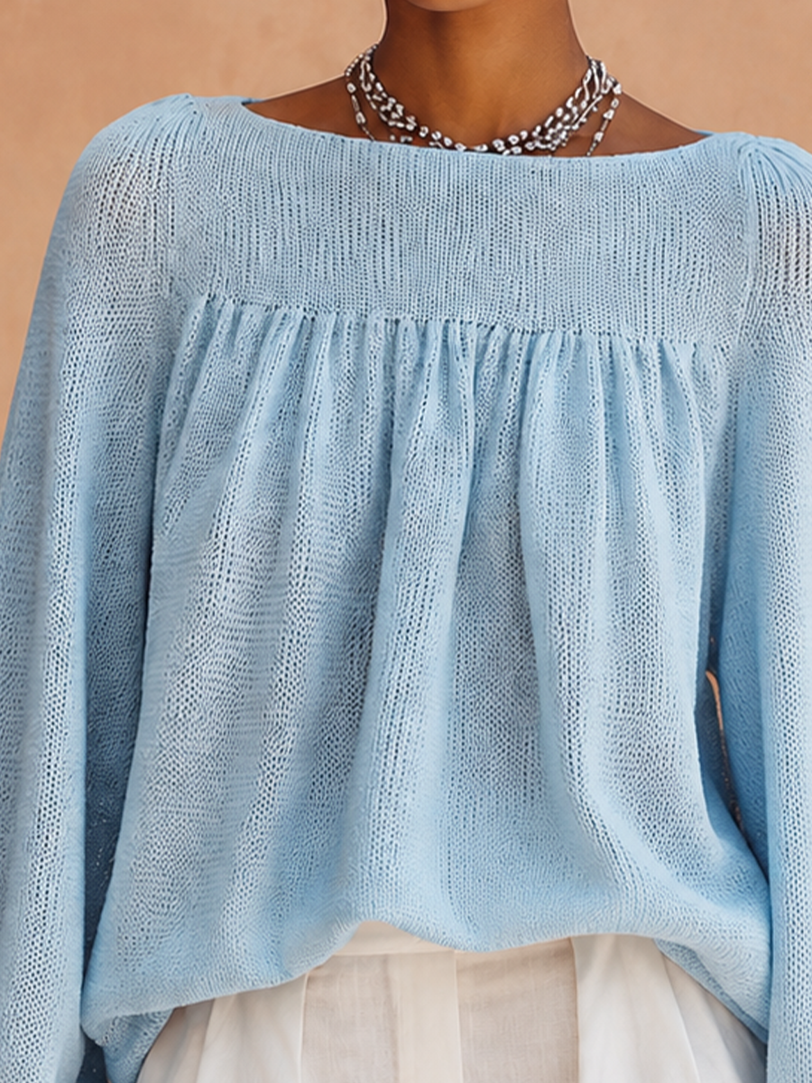 Women's Knit Ruched Top – ModClo