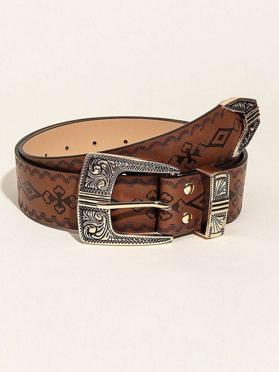 Women's Western Patterned Belt – ModClo