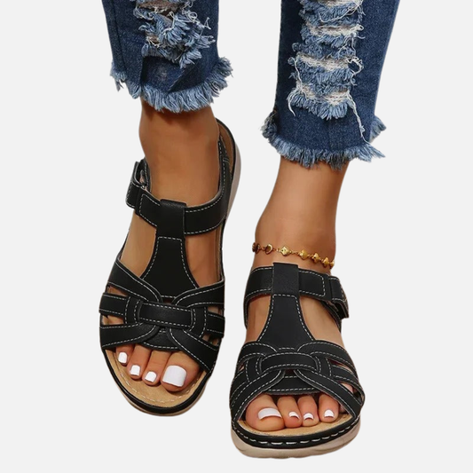 Women's Cushioned Open Comfort Sandals