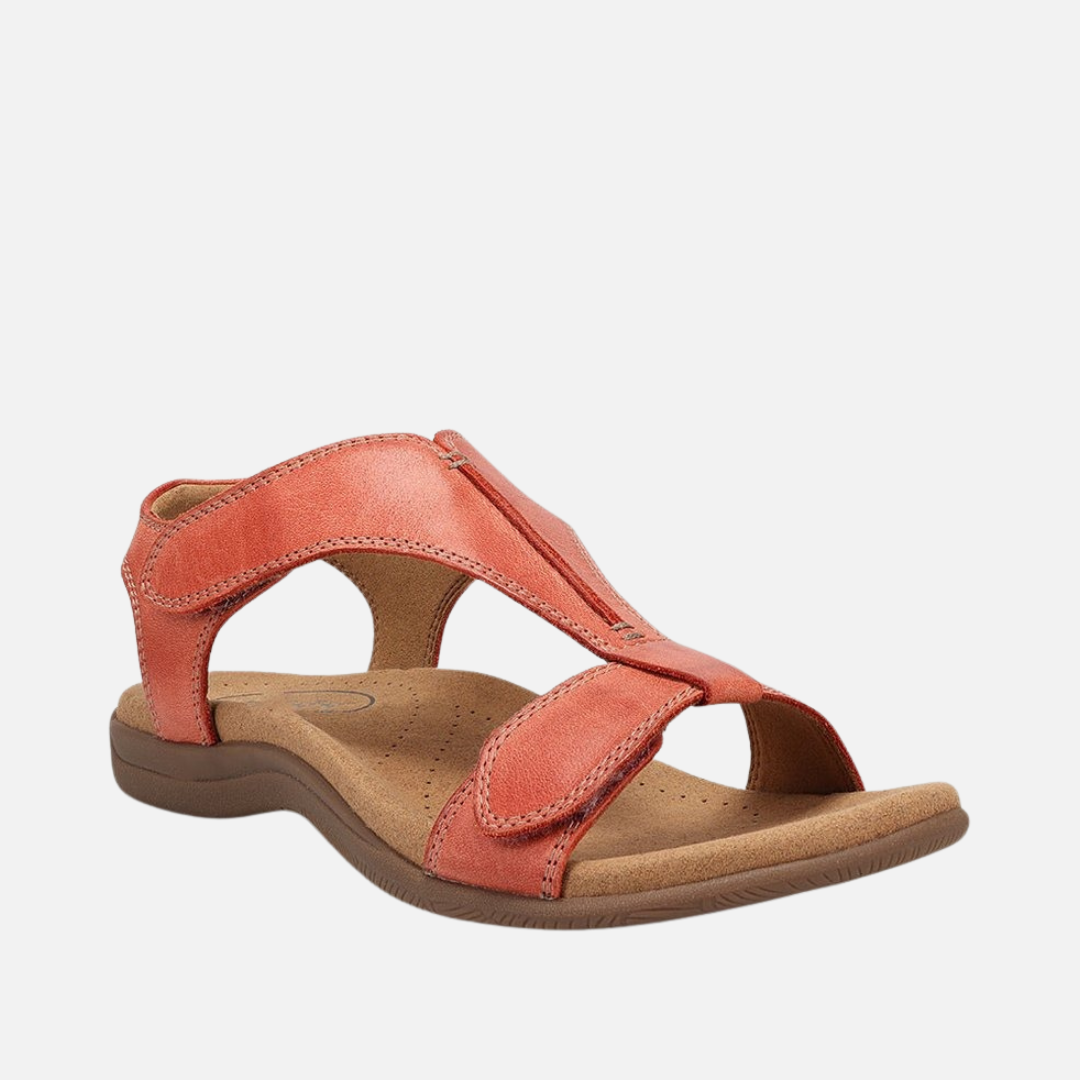 Women's Cushioned T-Bar Walking Sandals