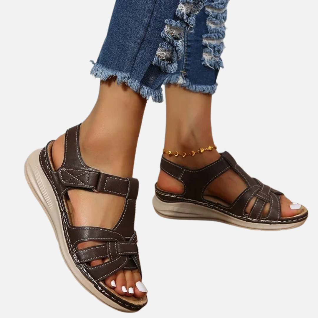 Women's Cushioned Open Comfort Sandals