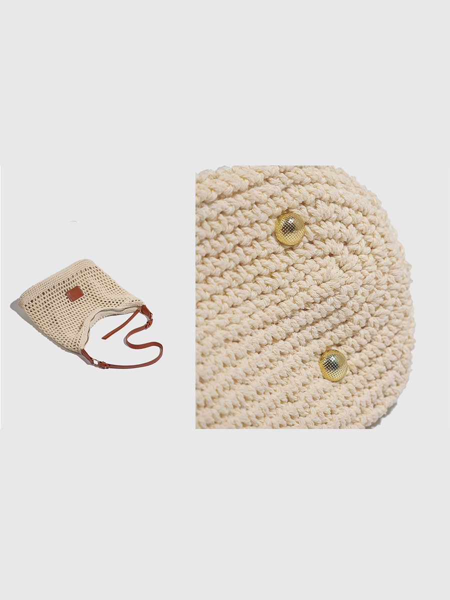 Women's Woven Hollow Beach Shoulder Bag – ModClo