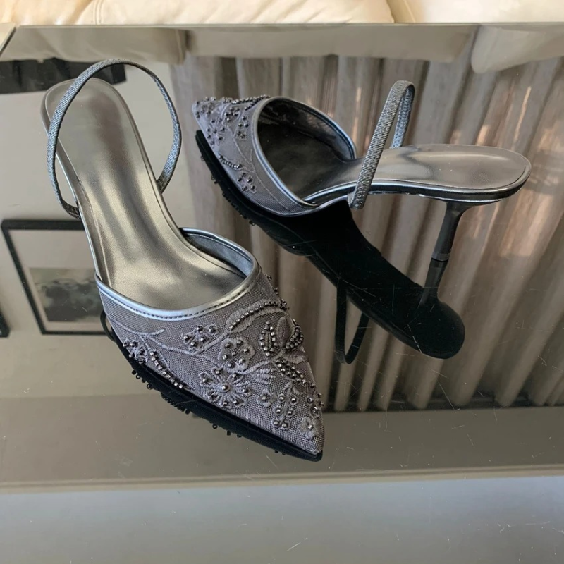 Women's Kitten Heel Slingbacks