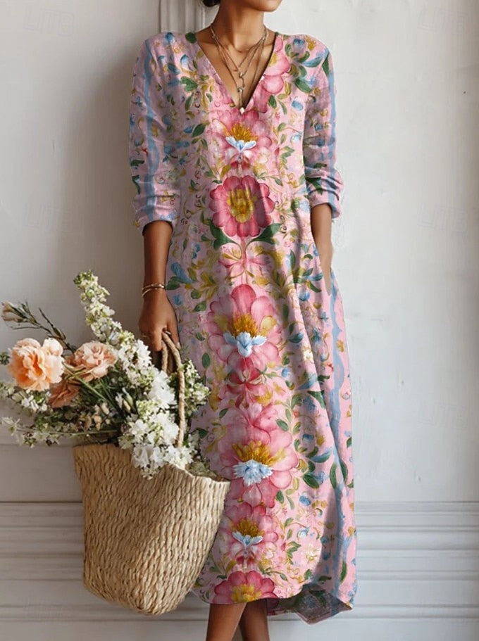 Women's Everyday Comfort Dress Multicolour