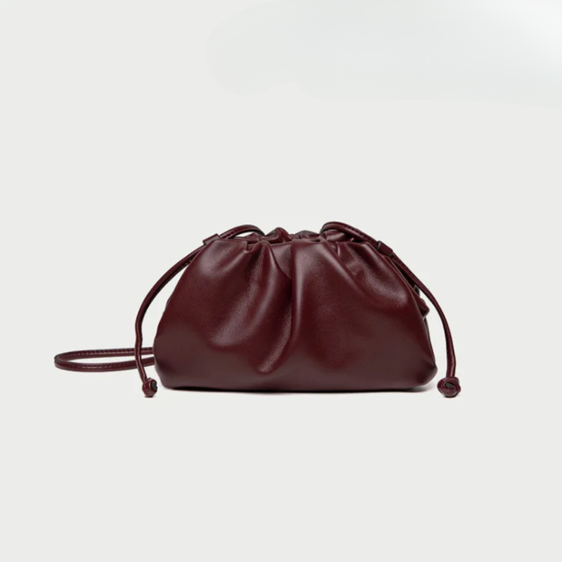 Women's Leather Dumpling Hobo Bag Multi-Size