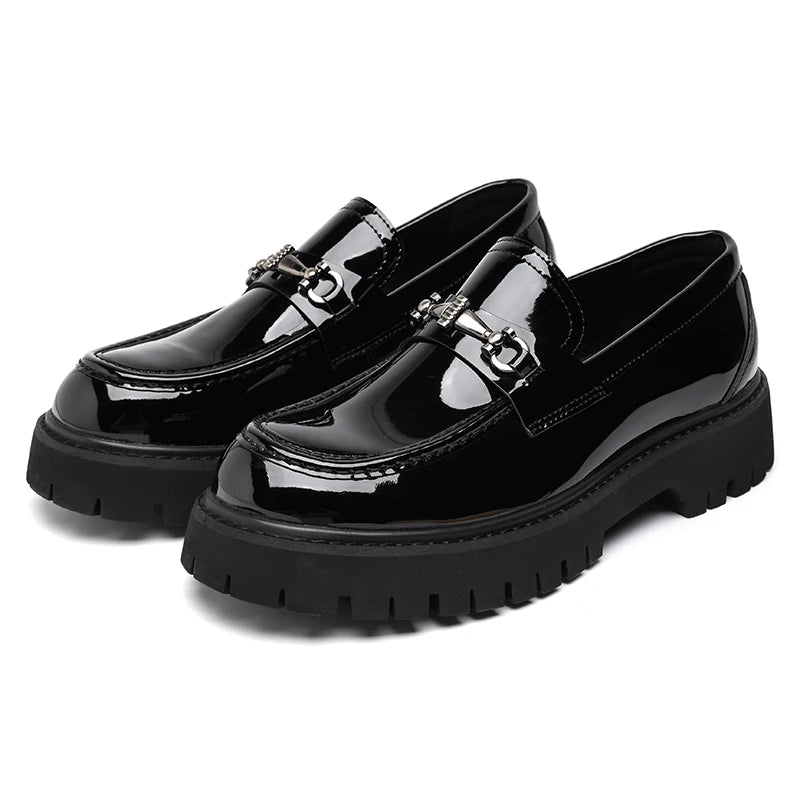 Men's Chunky Platform Loafers Casual and Dress