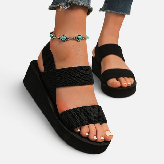 Platform Strap Sandals – ModClo, view 2