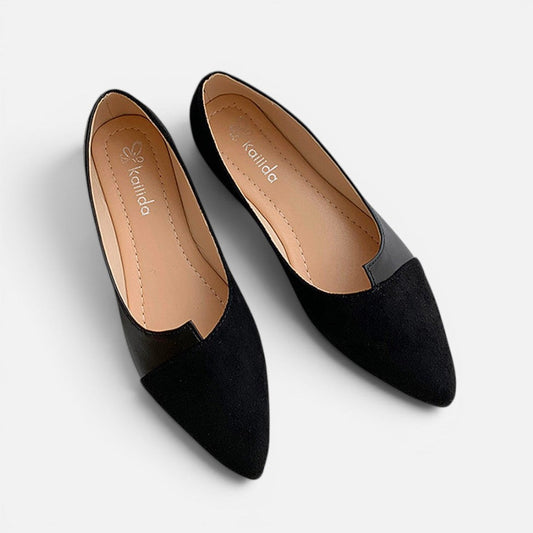 Pointed-Toe Ballet Flats – ModClo, view 2