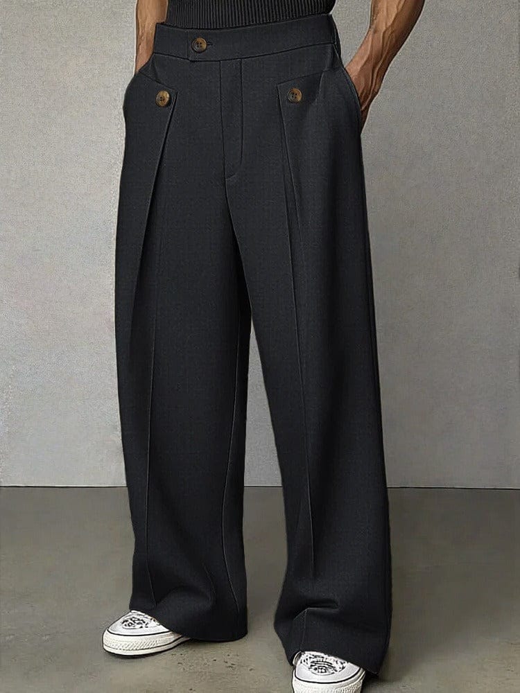 Men's Wide-Leg Pants Tailored