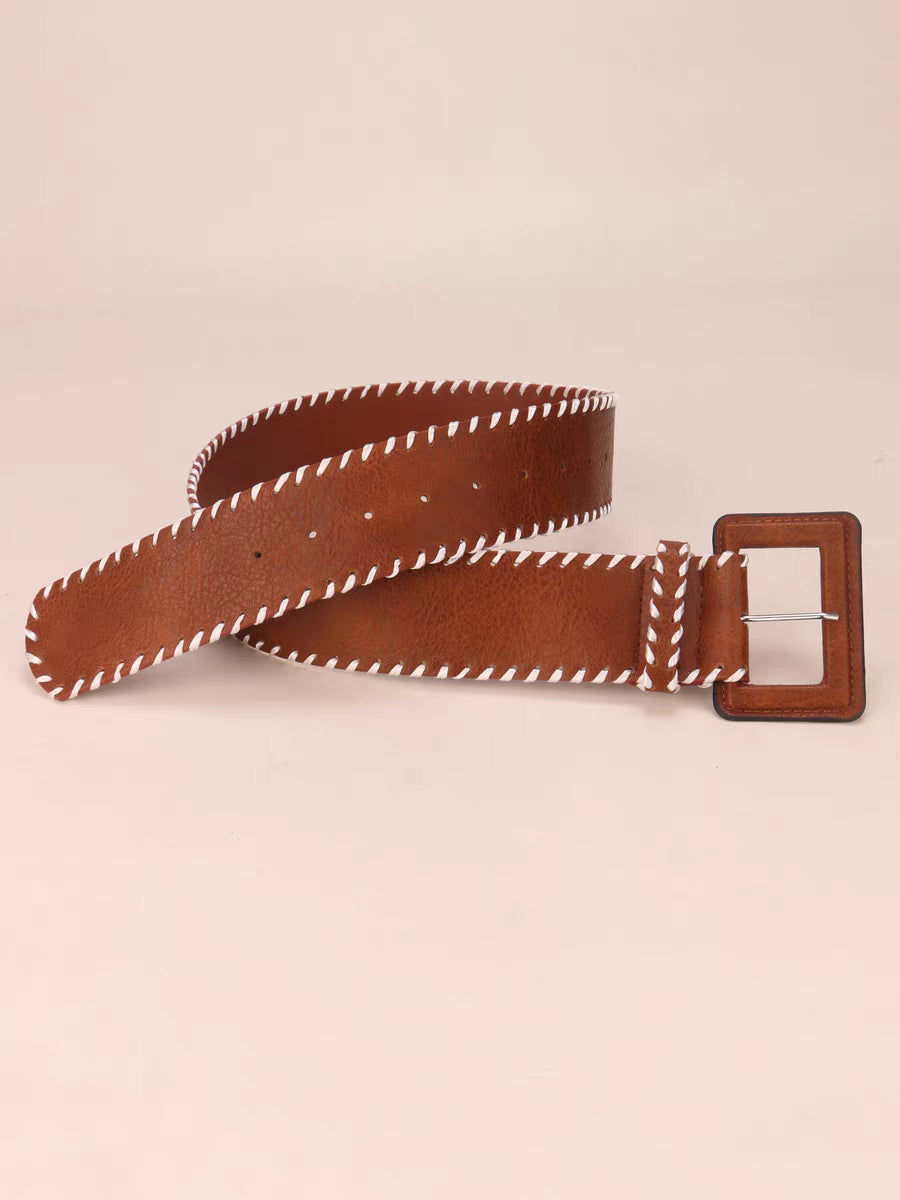 Women's Brown Leather Belt – ModClo