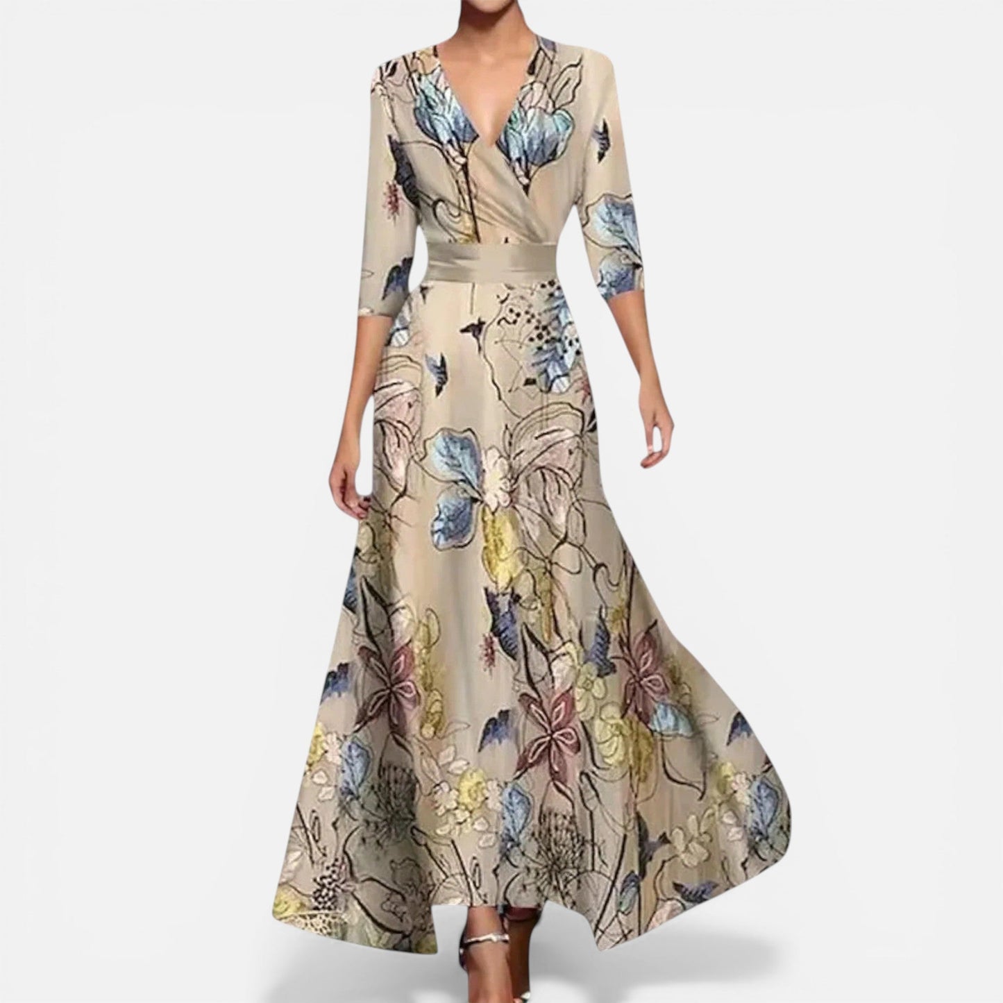 Flowing Statement Occasion Dress – ModClo, view 6