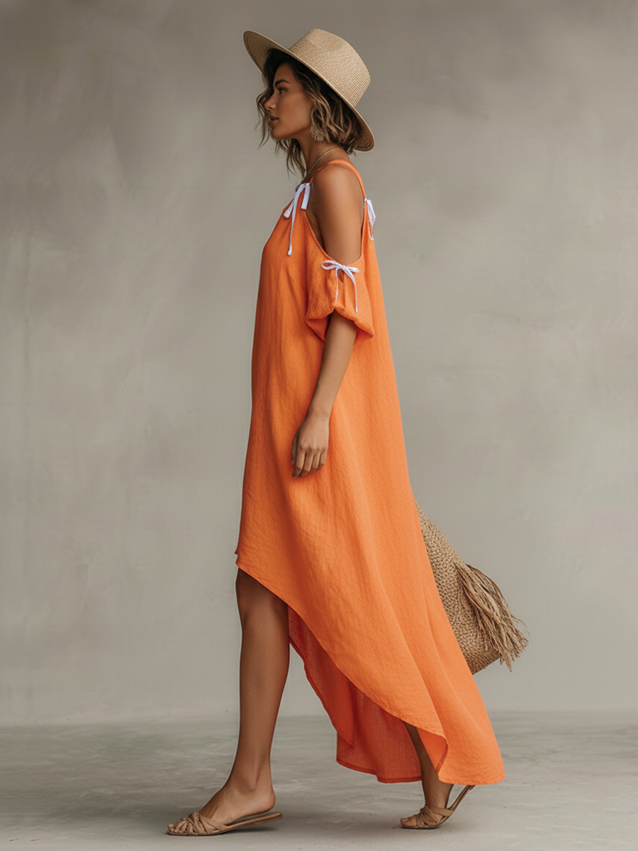 Women's Linen Boho Dress – ModClo