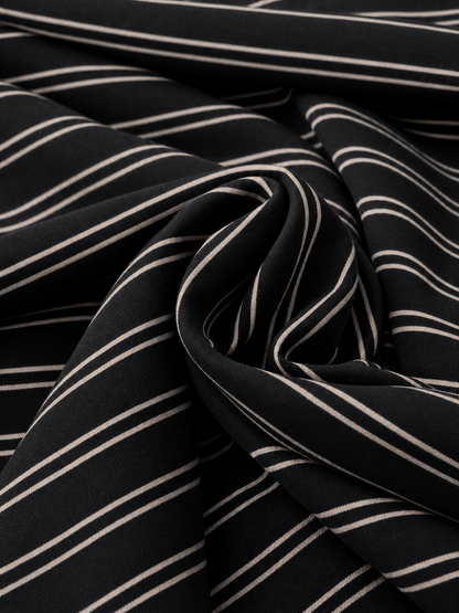Women's Long Sleeve Striped Maxi Dress – ModClo