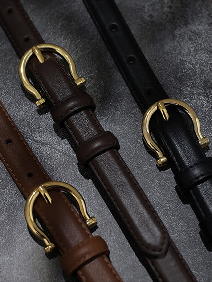 Women's Leather Vintage Belt – ModClo