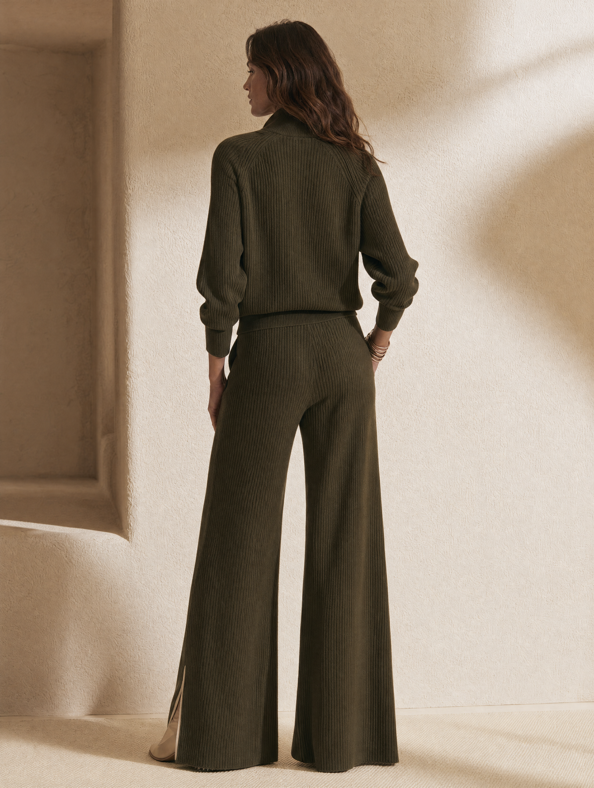 Women's Drawstring Retro Zip Trouser Set – ModClo