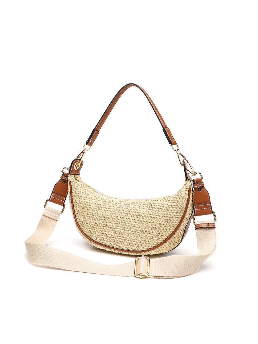 Women's Woven Shoulder Underarm Crossbody Bag – ModClo