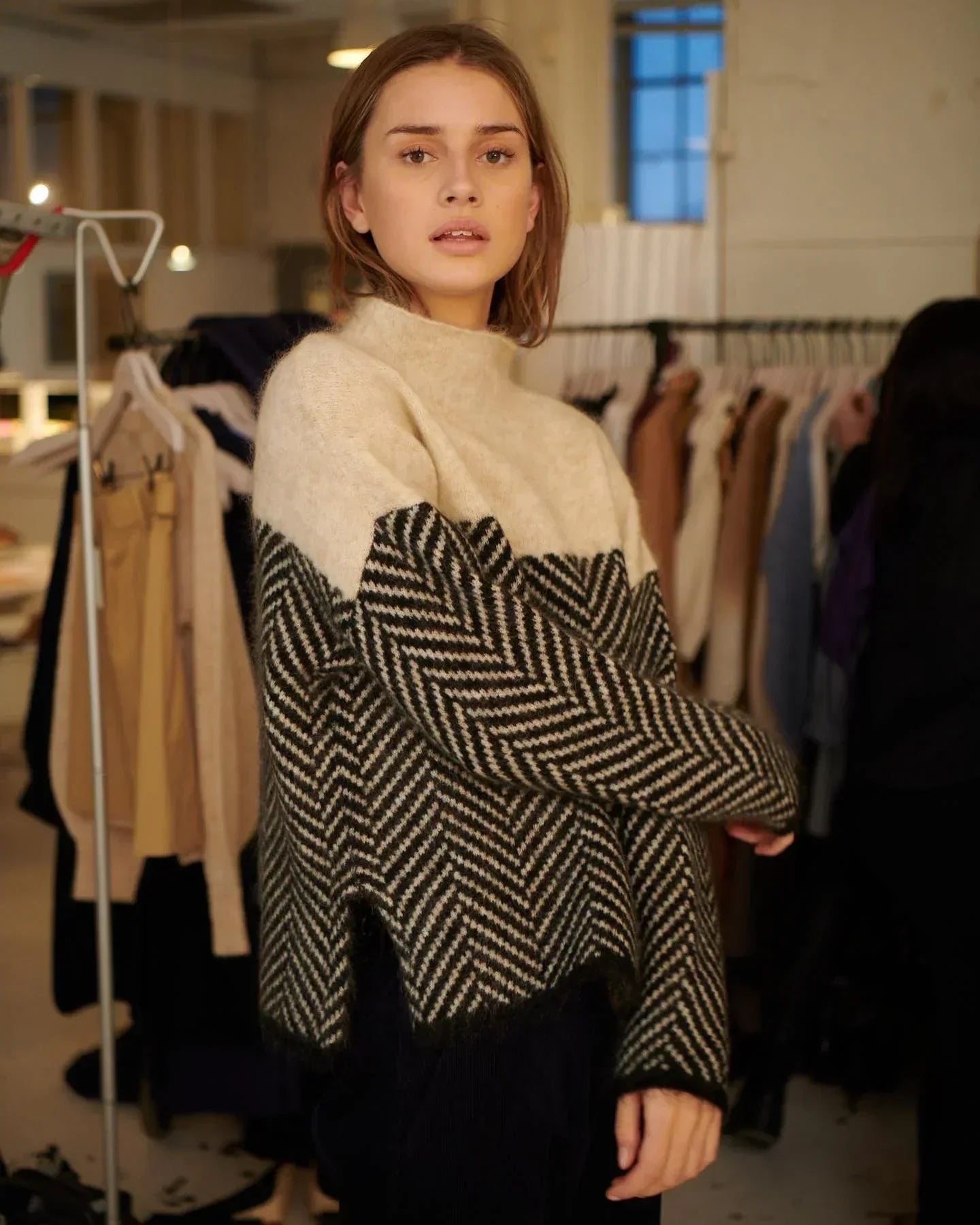 Elise Wool Turtleneck