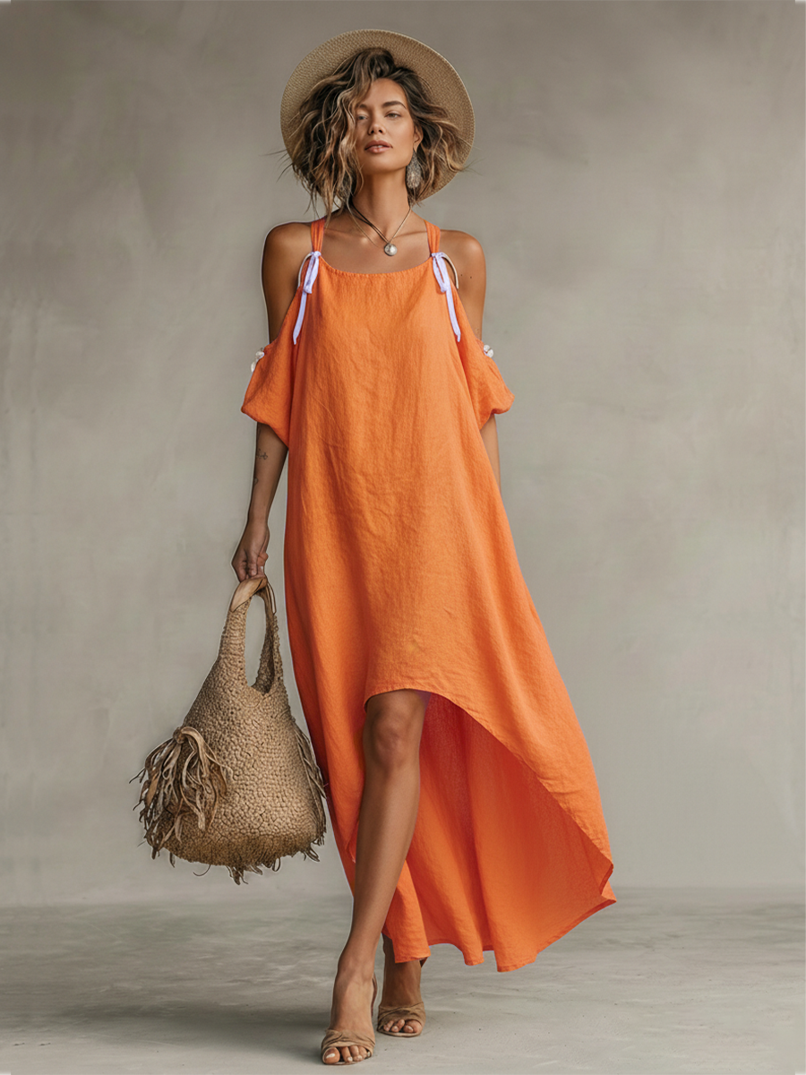 Women's Linen Boho Dress – ModClo