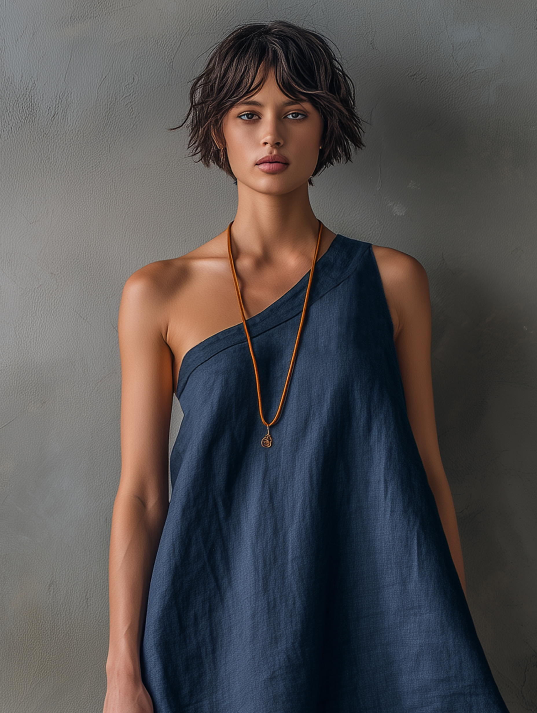 Women's Linen Sleeveless Mini Dress – ModClo
