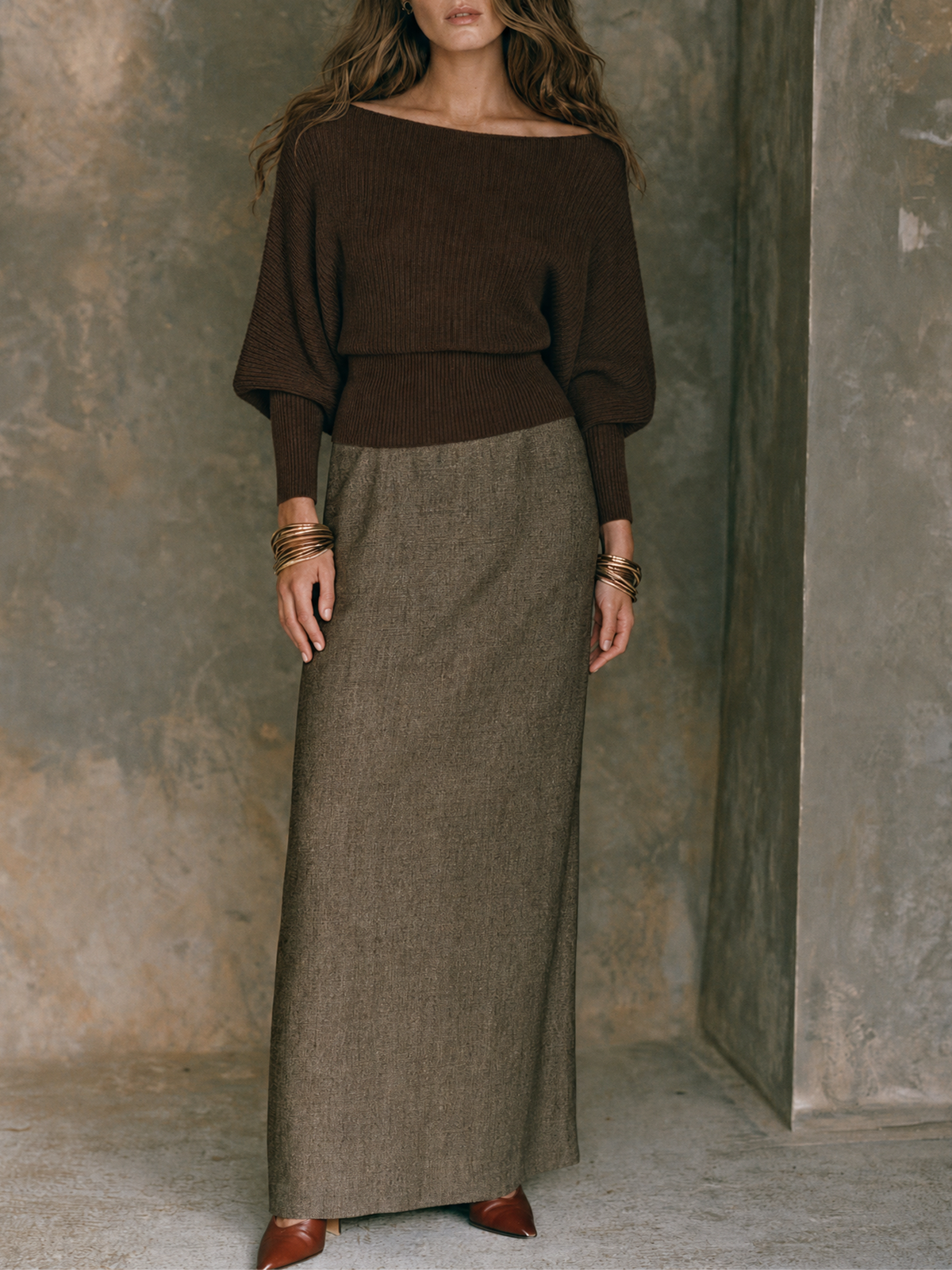 Women's Batwing Vintage Skirt Set – ModClo