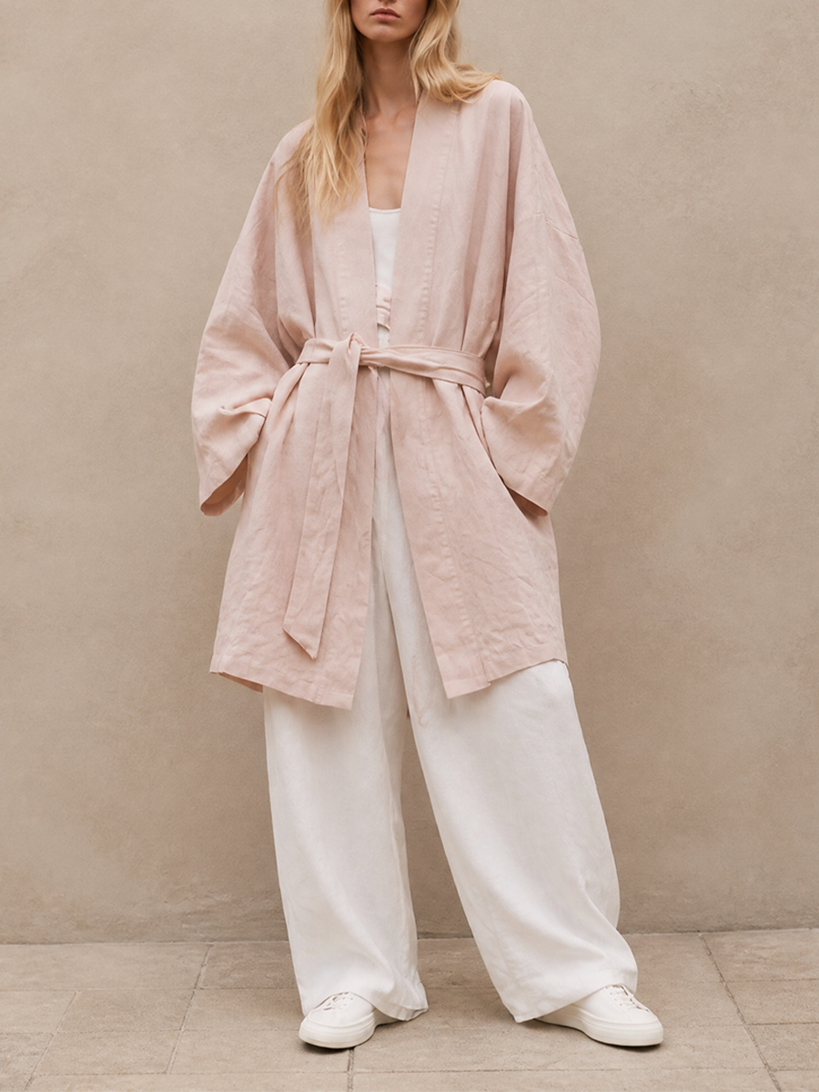 Women's Cotton Belted Jacket – ModClo