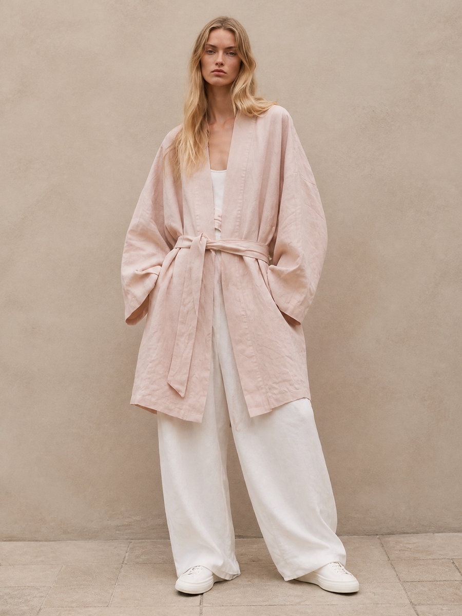 Women's Cotton Belted Jacket – ModClo