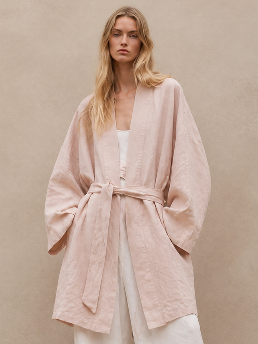 Women's Cotton Belted Jacket – ModClo