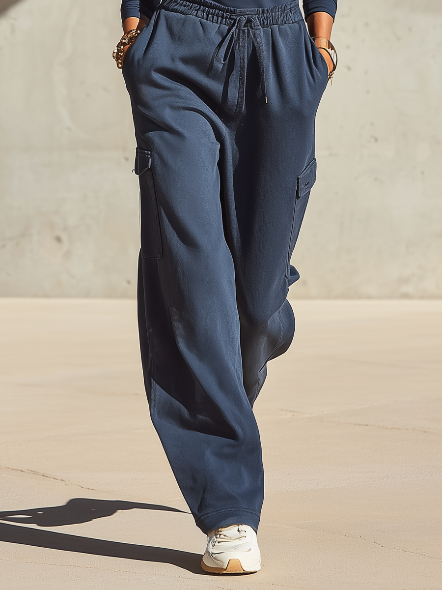 Women's Long Sleeve Cargo Trouser Set – ModClo