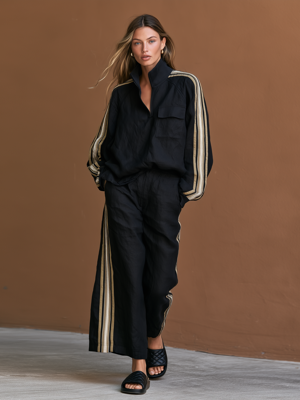 Women's Vintage Half Zip Set – ModClo