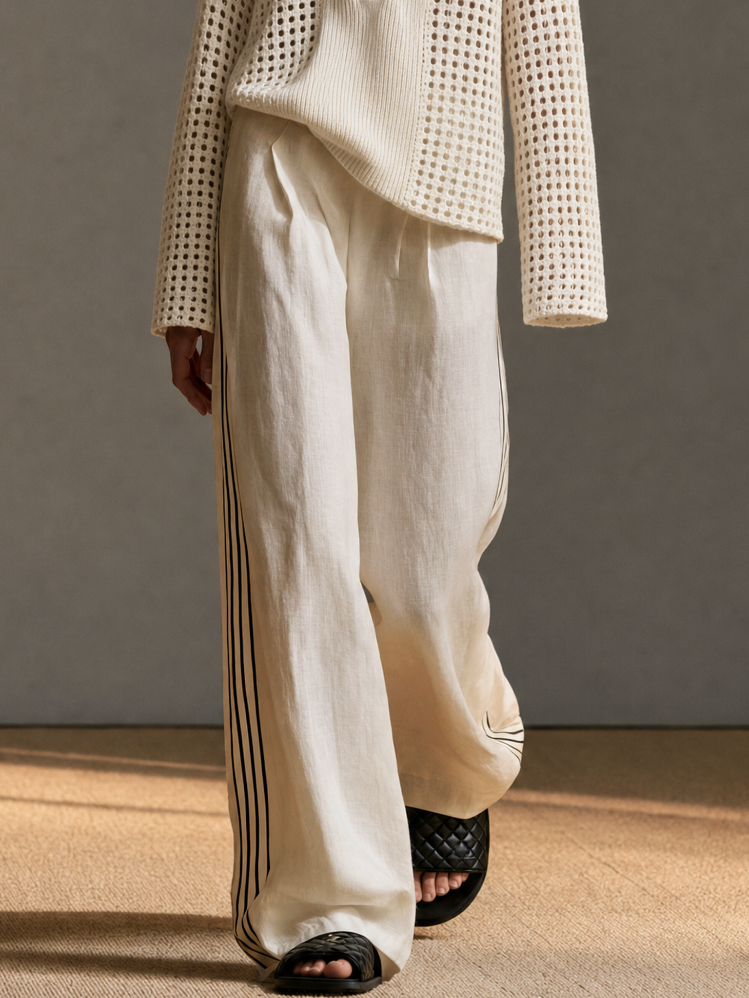 Women's Retro Cut Out Trouser Set – ModClo