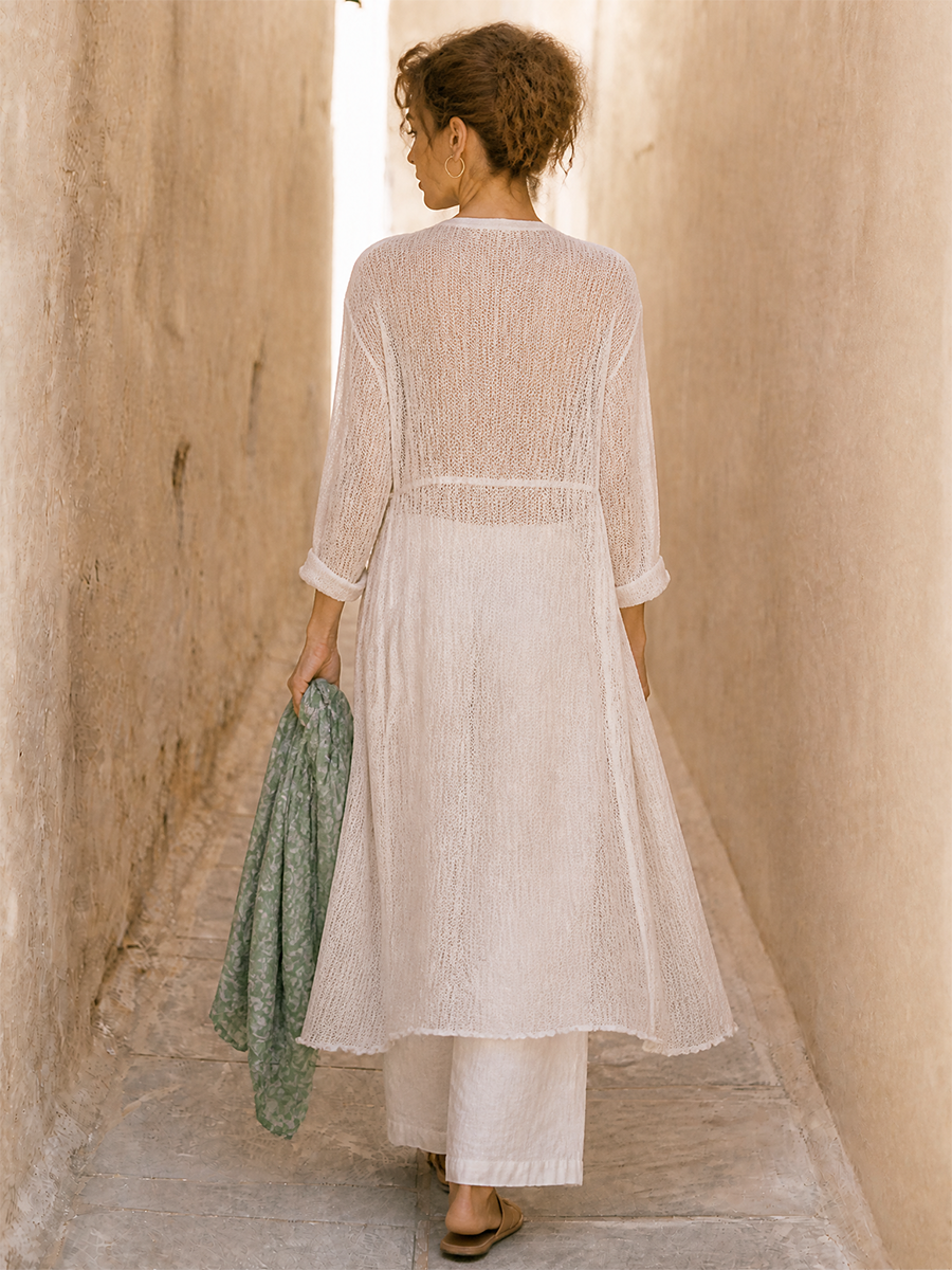 Women's Knit Open Sheer Cardigan – ModClo