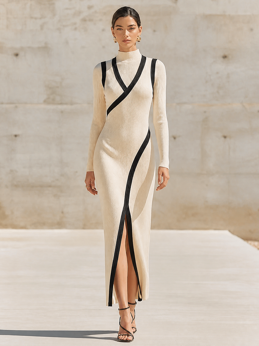Women's Knit Slit Dress – ModClo