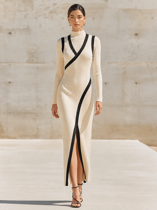 Women's Knit Slit Dress – ModClo