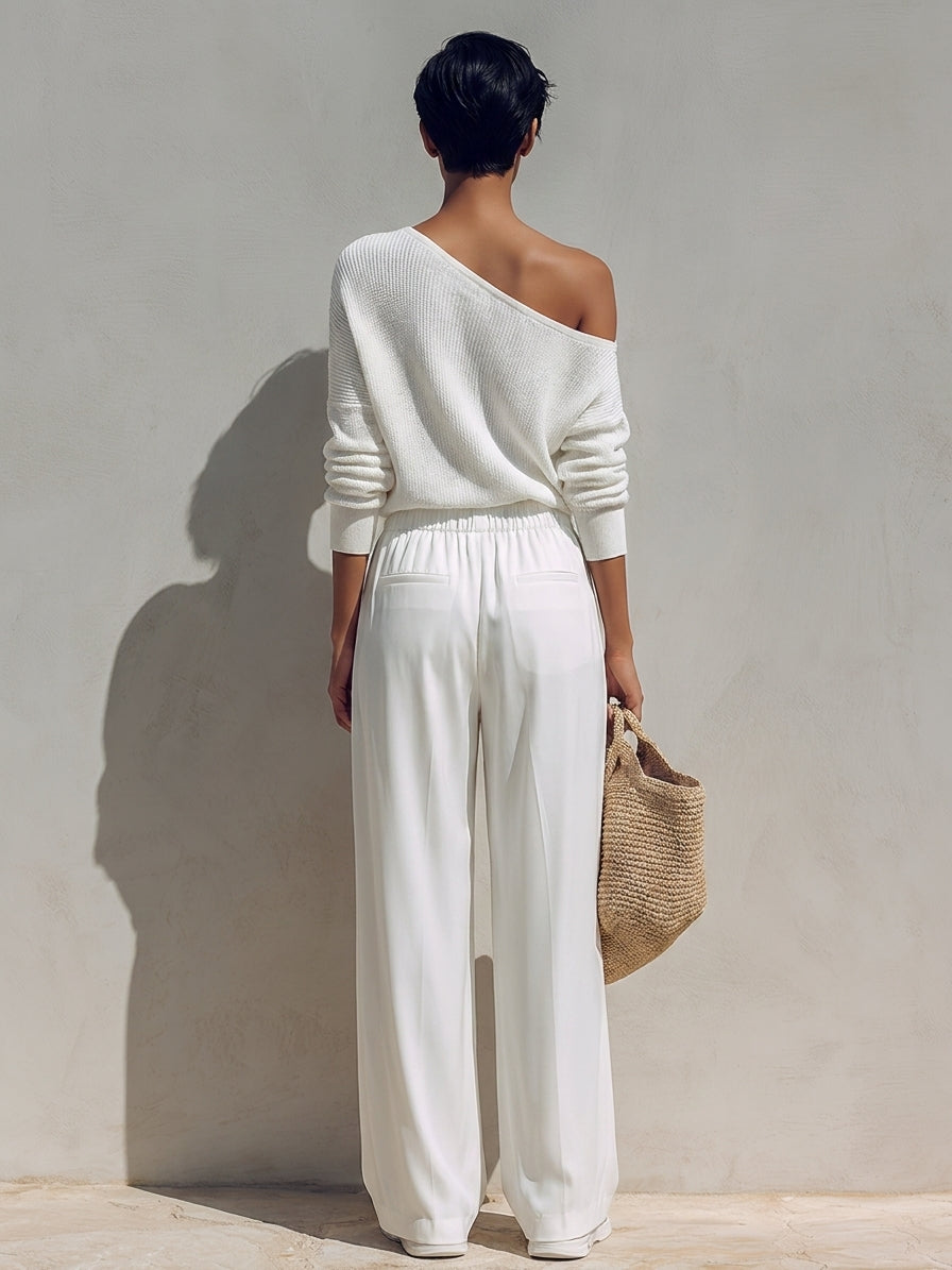 Women's Knit Asymmetric Set – ModClo