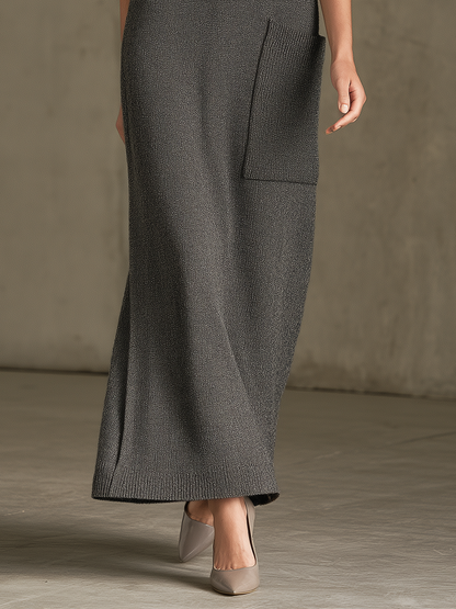 Women's Knit Sleeveless Maxi Dress – ModClo