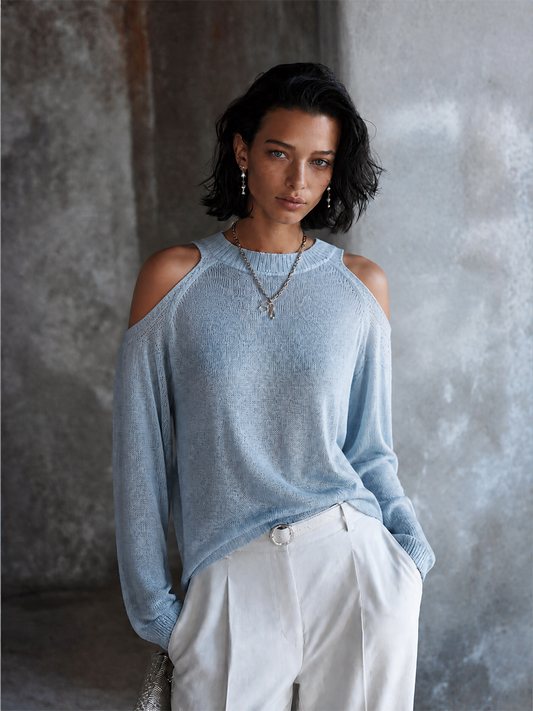Women's Knit Off Shoulder Top – ModClo