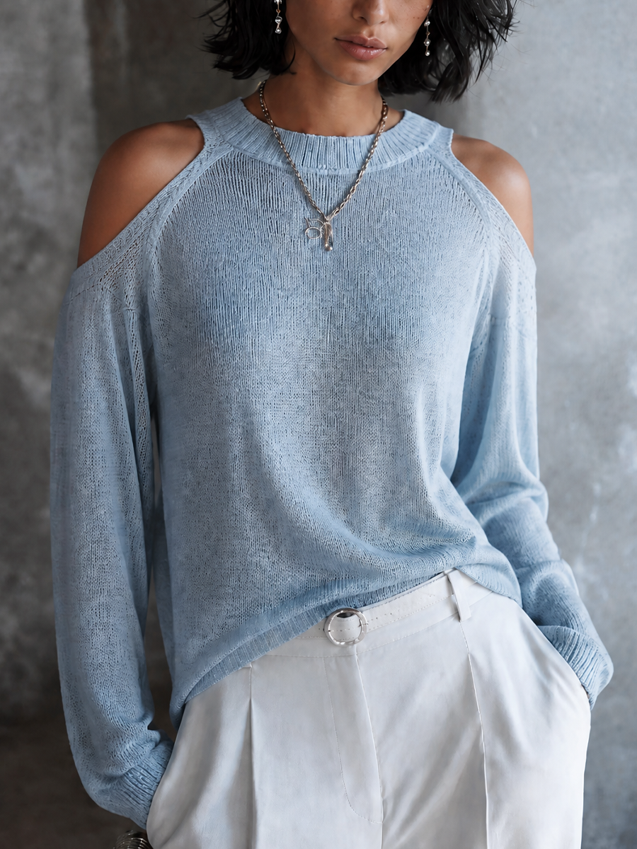 Women's Knit Off Shoulder Top – ModClo