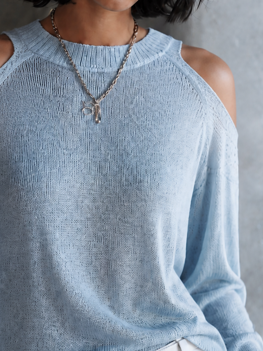 Women's Knit Off Shoulder Top – ModClo