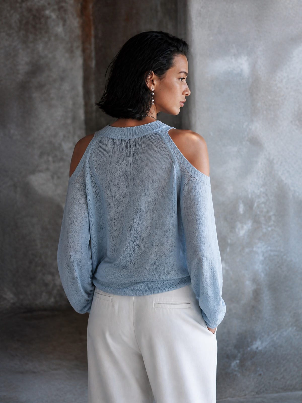 Women's Knit Off Shoulder Top – ModClo
