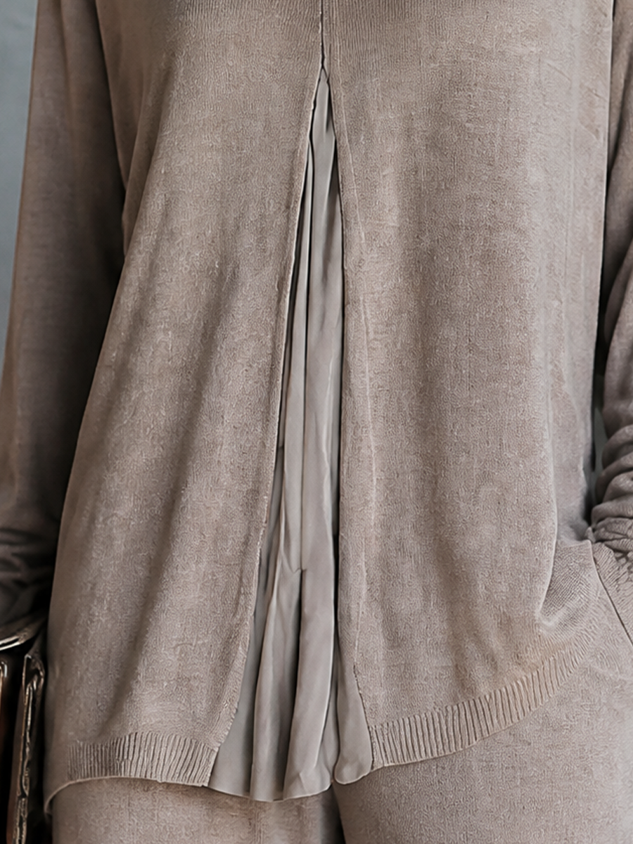 Women's Long Sleeve Faux Layered Top – ModClo