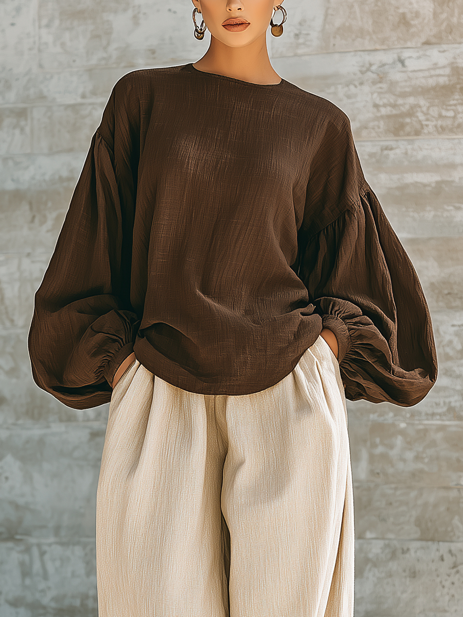 Women's Long Sleeve Oversized Trouser Set – ModClo