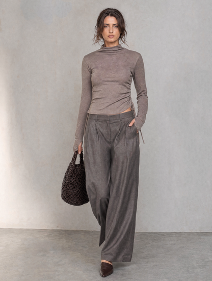 Women's Grey Knit Set – ModClo