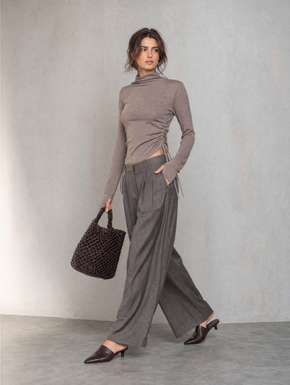 Women's Grey Knit Set – ModClo