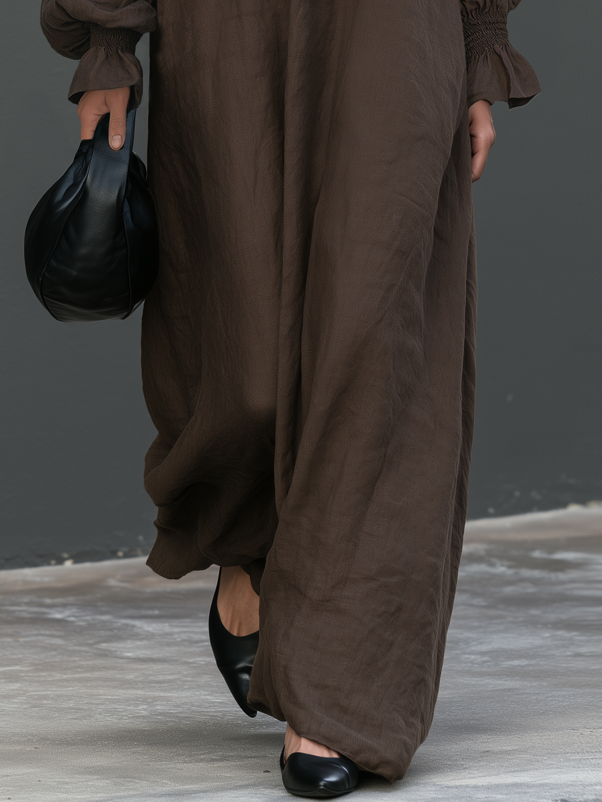 Women's Long Sleeve Long Sleeve Maxi Dress – ModClo