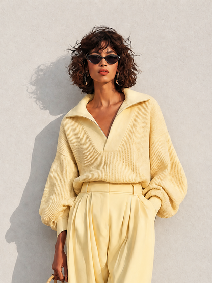 Women's Knit Pleated Set – ModClo