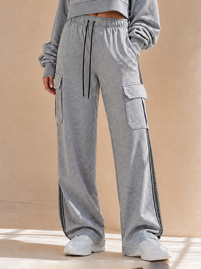 Women's Long Sleeve Drawstring Cargo Set – ModClo