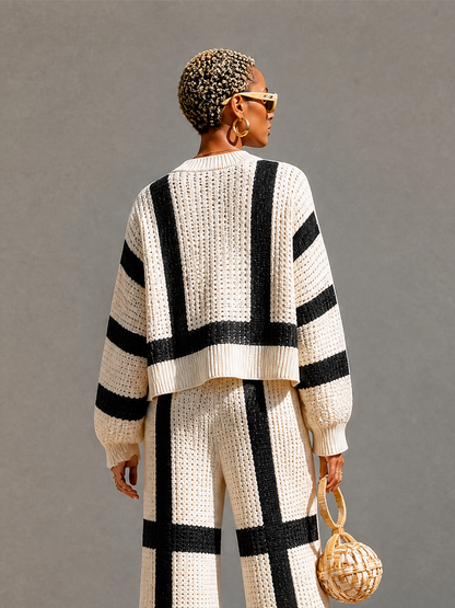 Women's Black Knit Cardigan – ModClo